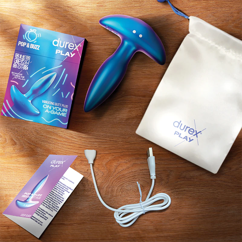 Durex Play Pop & Buzz vibrerende anaalplug