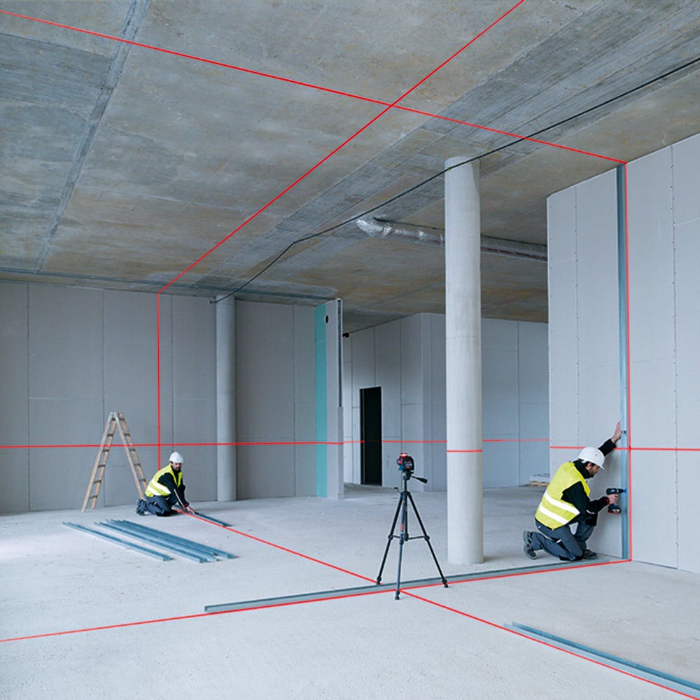 Medidor multilinhas a laser de feixe vermelho BOSCH GLL3-80 3x360