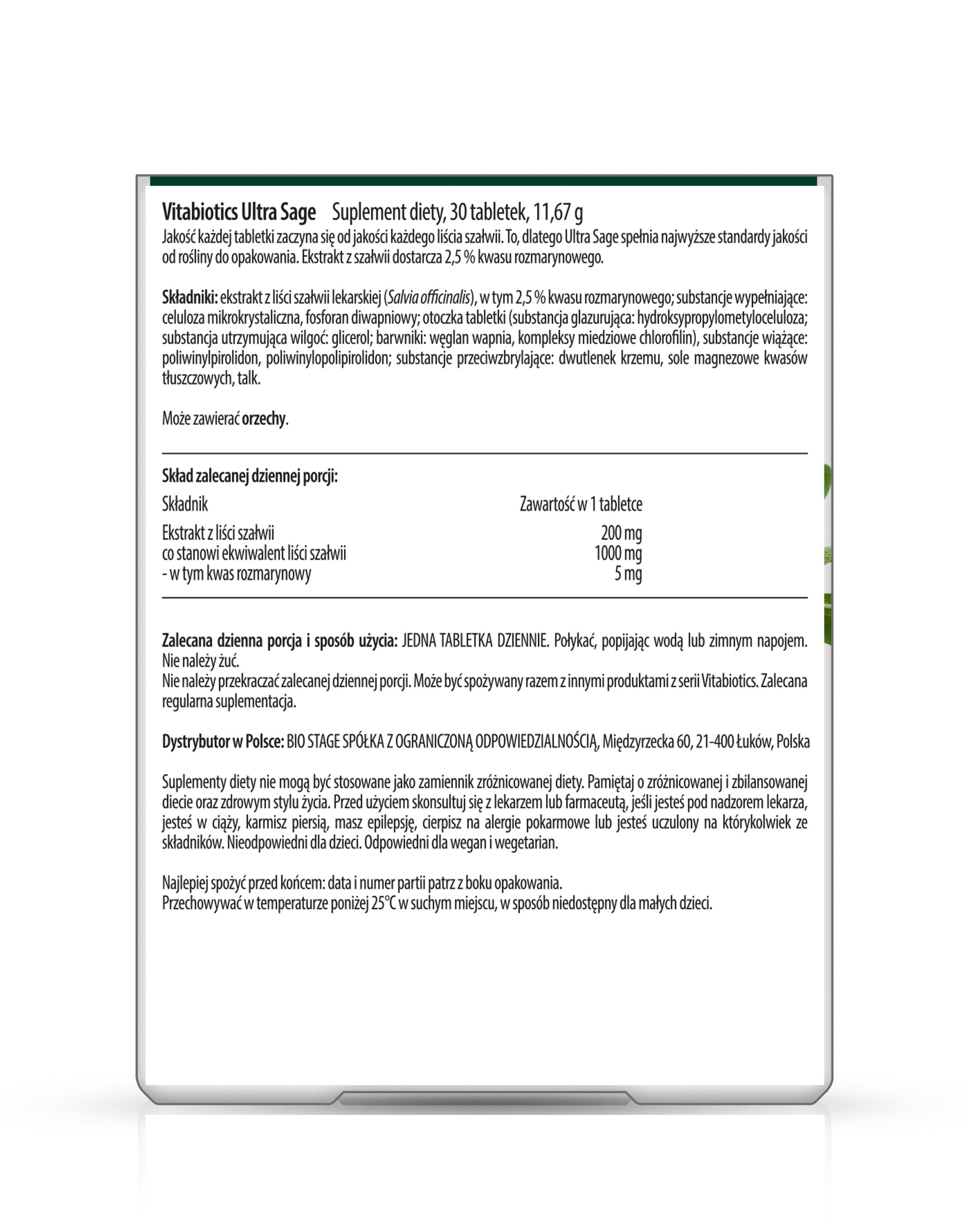 Vitabiotics Ultra Sage