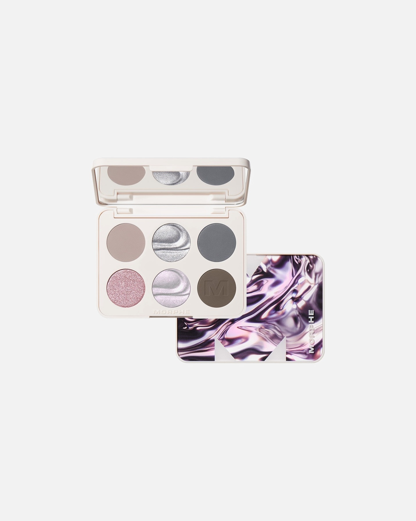Morphe Cyber Chrome paleta sjenila za oči (6 komada) – 7,5 g