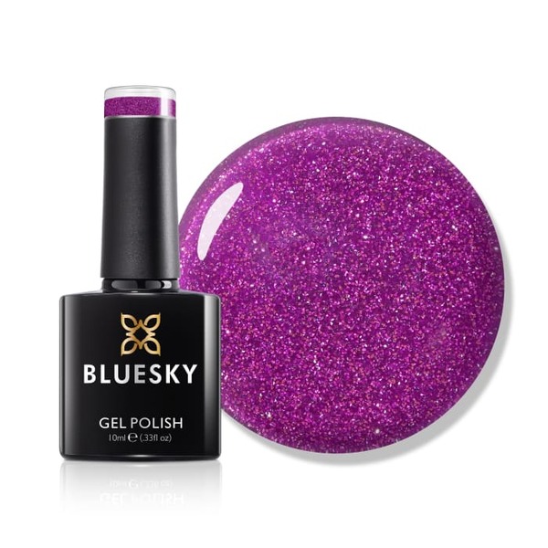 Bluesky Gel Polish - Sparkle Neon 05 - Paars