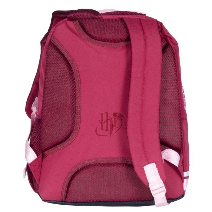 Backpack - Harry Potter - Hedwig - 2 Compartments - Two-Tone Burgundy and Pink - Child