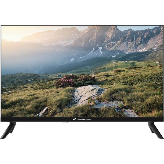 CONTINENTAL EDISON - CELED24HD26B6 - 24“ (60 cm) HD LED-TV - 3xHDMI, 2xUSB - Svart