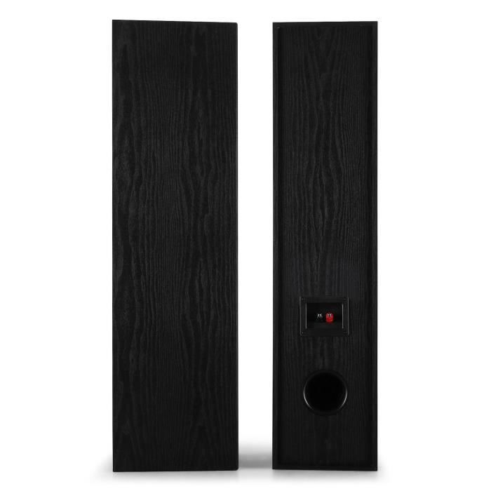 Altavoces de suelo - LTC Audio - L766-BK - 2x500W - Negro - Cable de 10m incluido