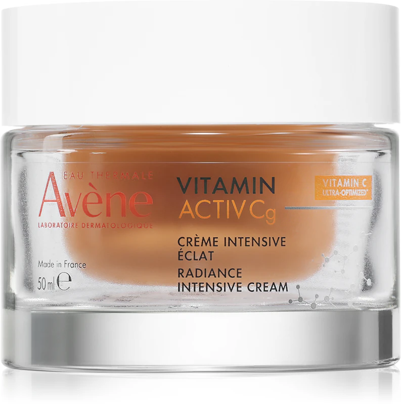 Avène Vitamin Activ Cg Radiance Intensive Cream, creme iluminador antirrugas com vitamina C.
