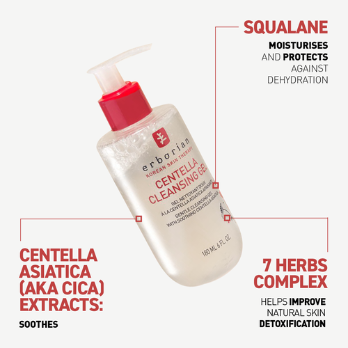 Gel nettoyant à la centella