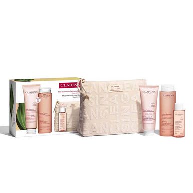 Clarins Essentials Pack Meikinpoistoaine herkälle iholle Kasvojenpuhdistussetti 1 kpl 1 kpl