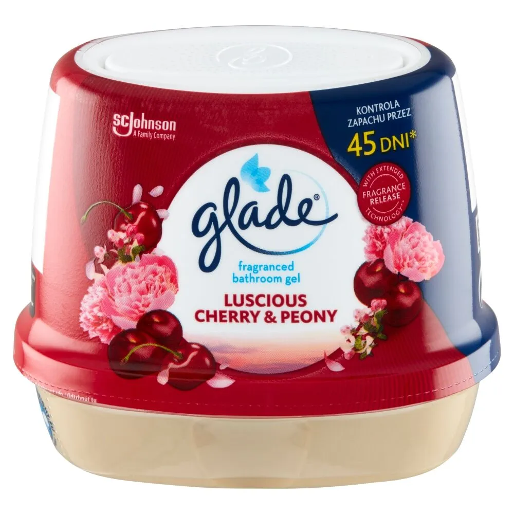 Glade Zapachowy Żel do łazienki Luscious Cherry & Peony