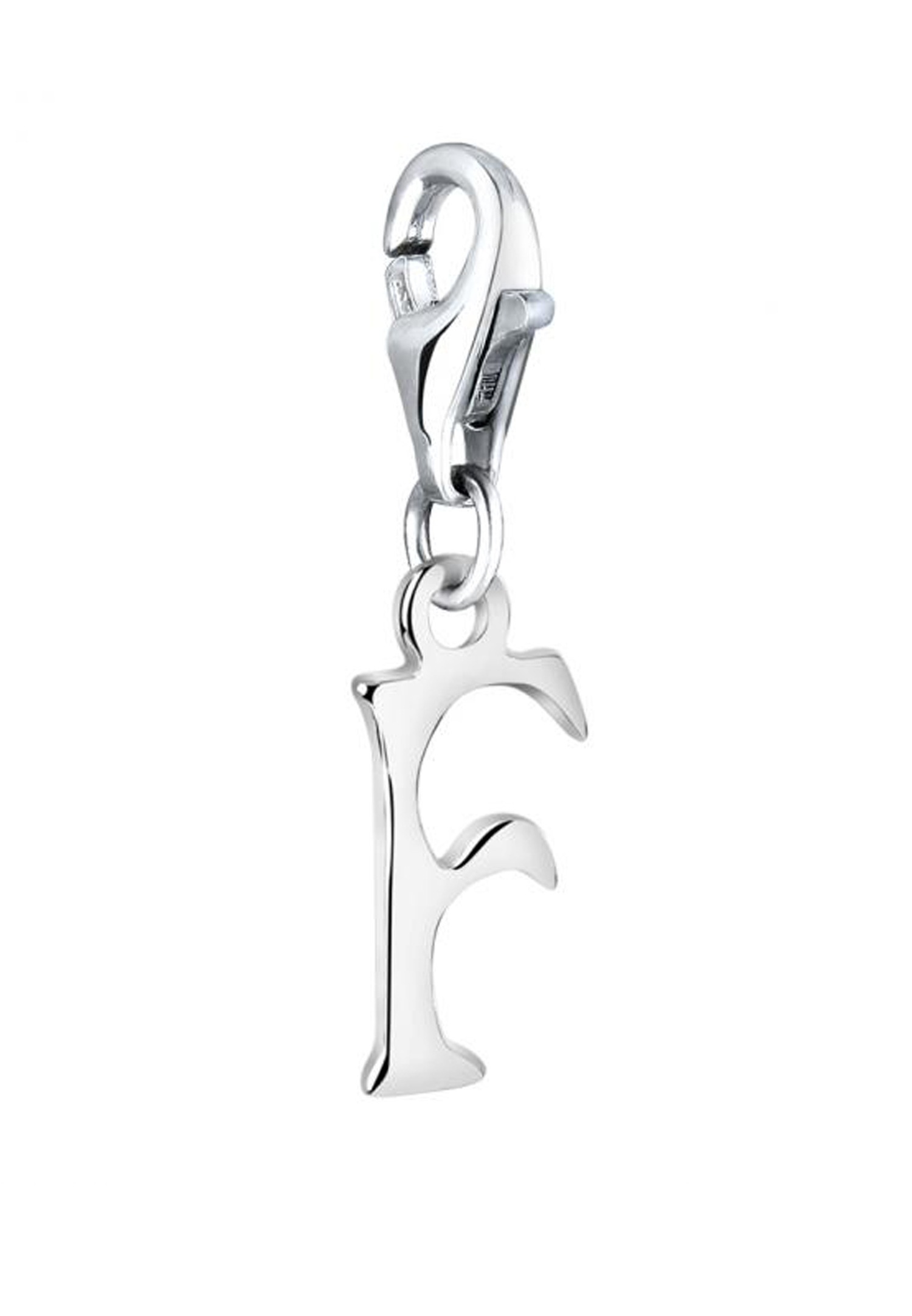 Nenalina Pendentif Charm Lettre en argent sterling 925 pour tous les s porte-charme et perle actuels