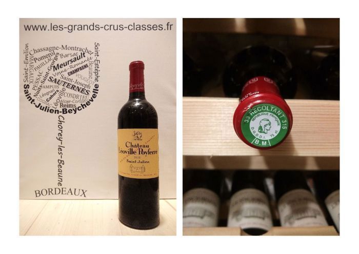 Château Léoville Poyferré 2016 - Saint-Julien - 2ème Grand Cru Classé  - 1 x 75 cl - Rouge