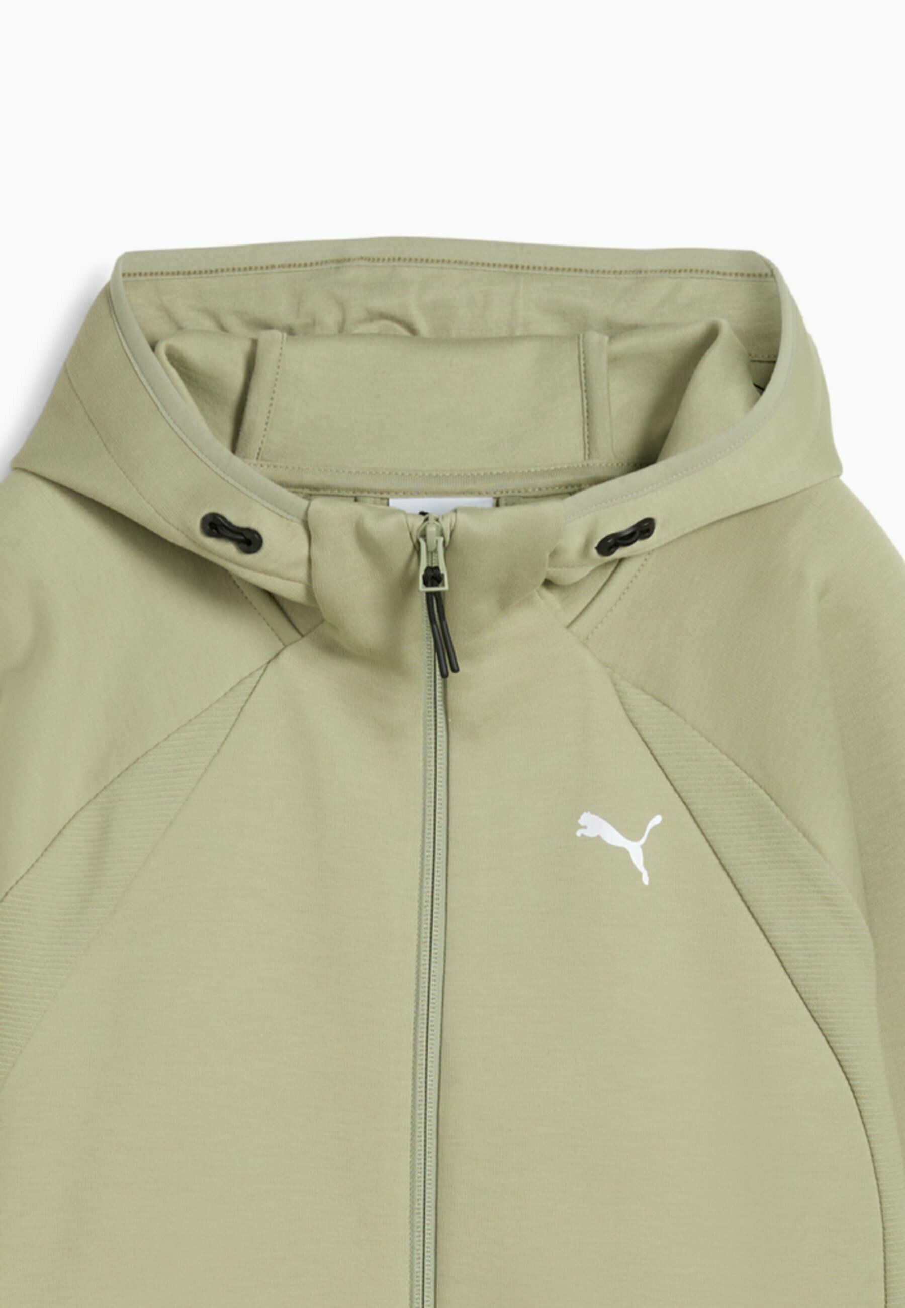 Puma sweatshirt met rits - lux army