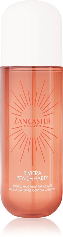 Lancaster Eau de Lancaster Hair & Body Mist parfumovaná hmla na tvár, telo a vlasy s vôňou Peach Party
