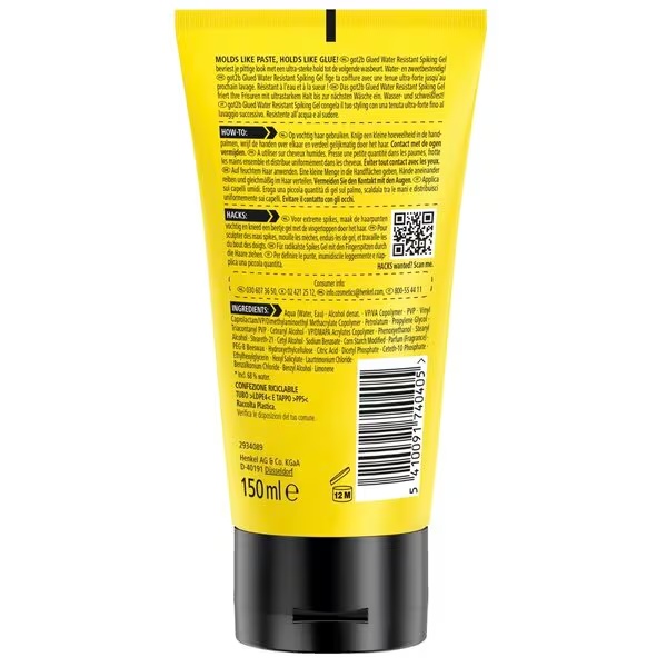 Gel za oblikovanje las Got2b Glued 150 ml