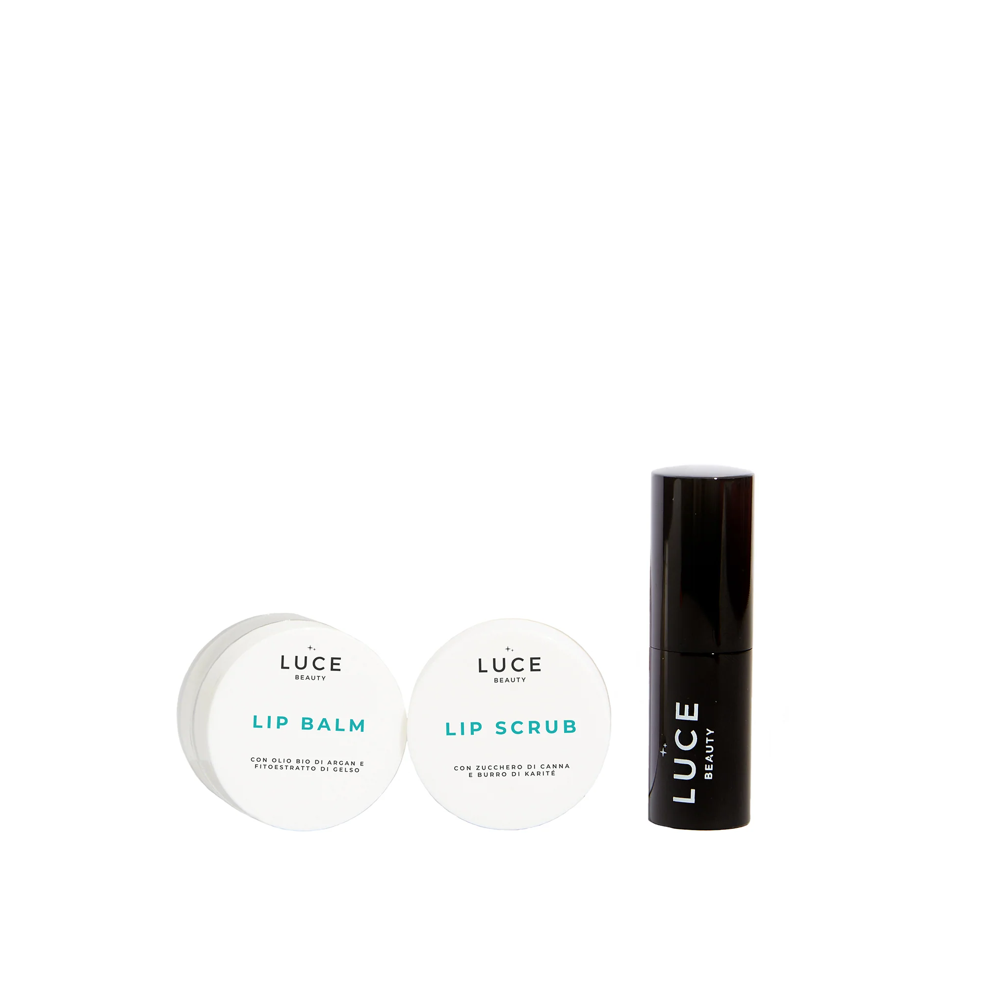 Kit That's Amore Lip Kit - Cofanetto Idratante, Cofanetto Occhi e Labbra, Cofanetto Make Up, Esfoliante Labbra, Balsamo Labbra, Rossetto