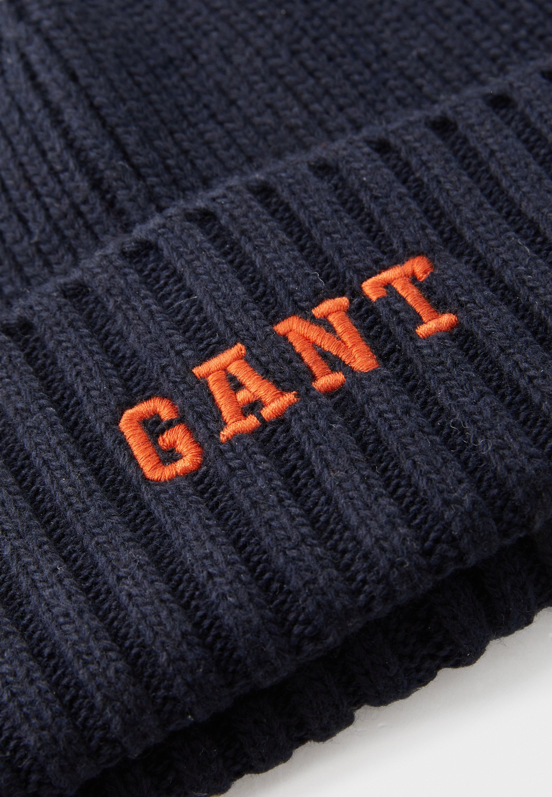 BONNET GRAPHIQUE GANT UNISEXE - Bonnet - bleu soir