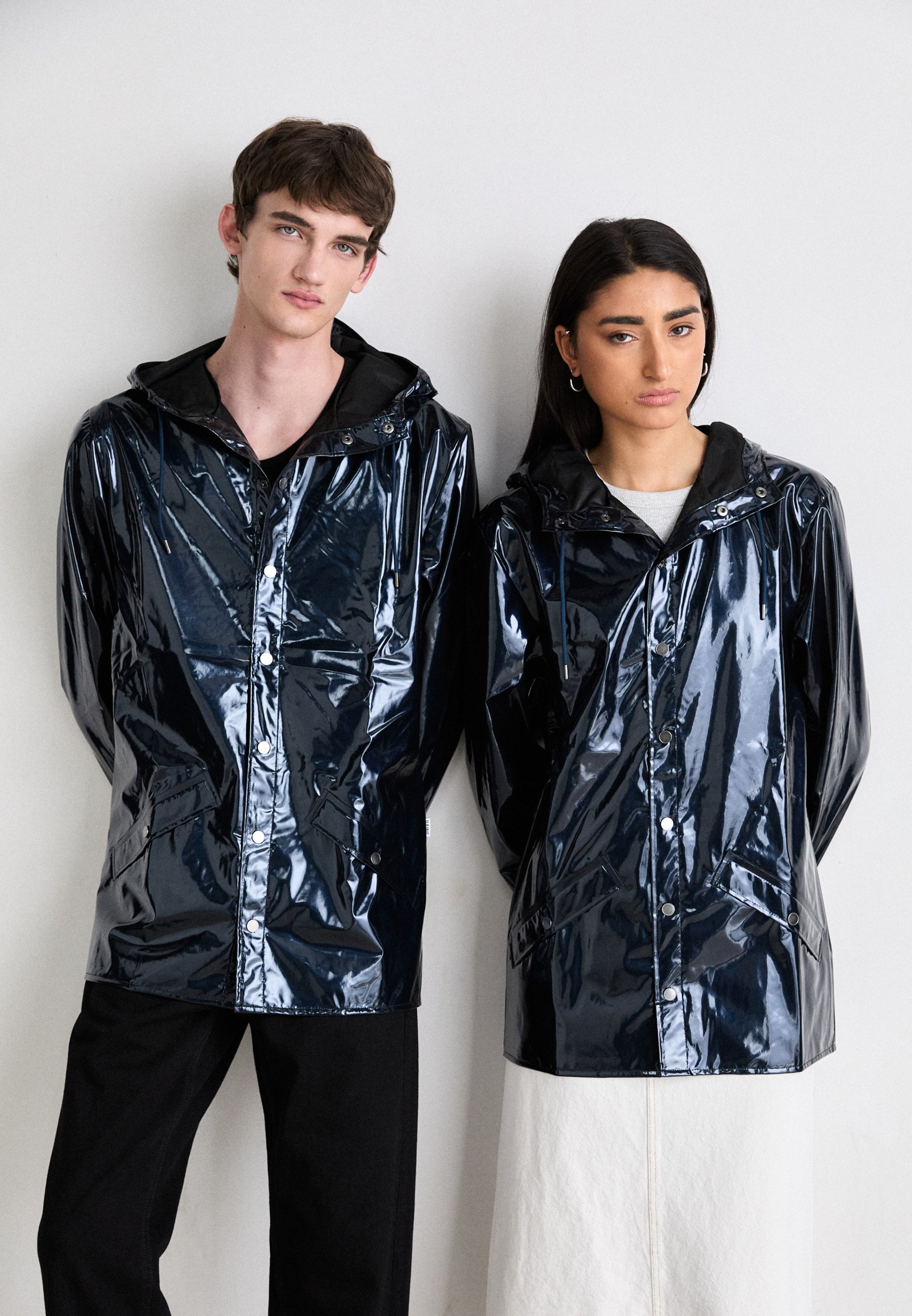 Veste imperméable unisexe - Parka - Déversement