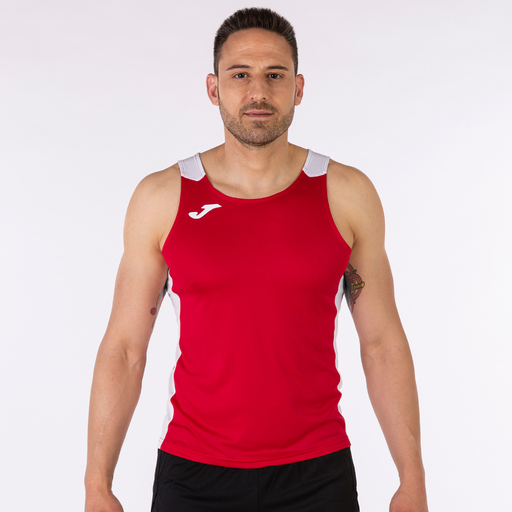 Camiseta Tirantes Joma Record Ii Rojo Blanco