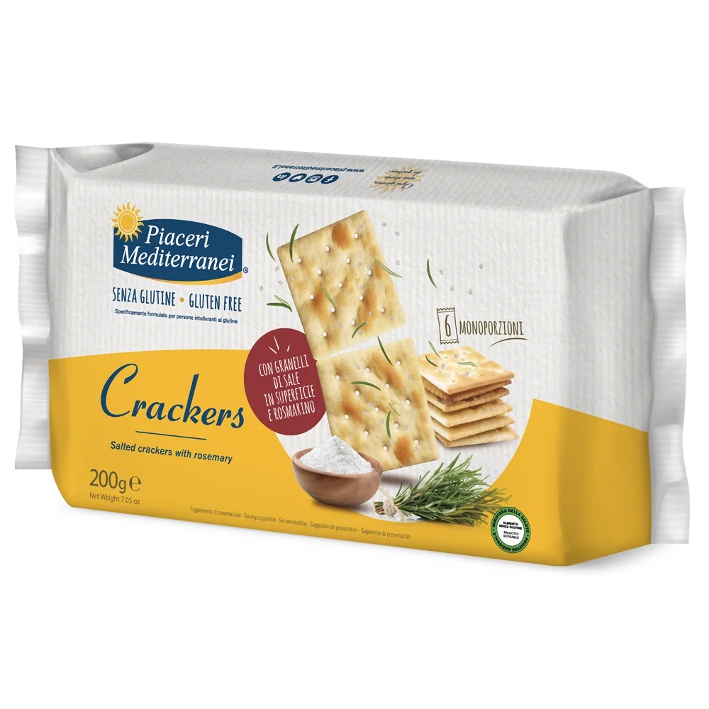 MEDITERRANEAN DELIGHT Piaceri Medit crackers 200 g