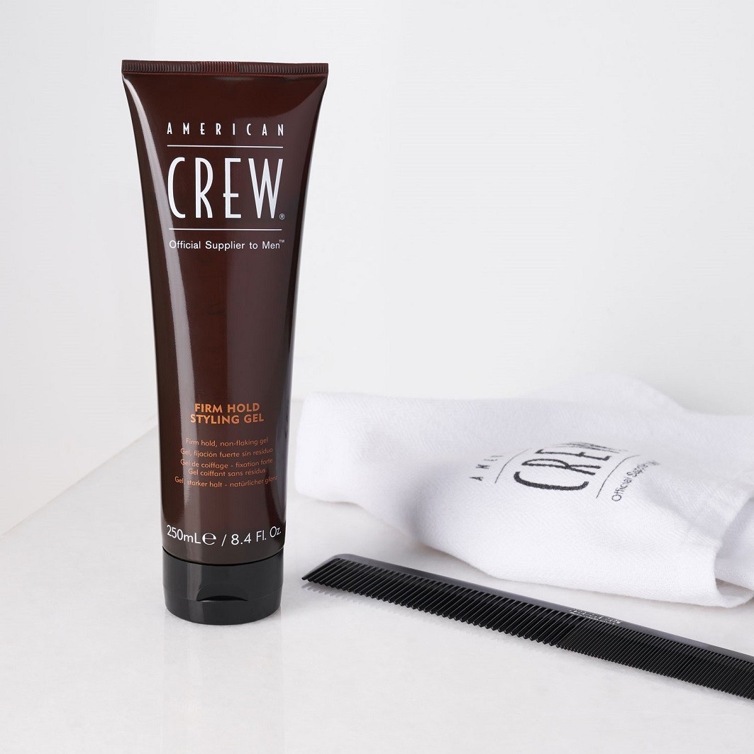 „American Crew“ stiprios fiksacijos plaukų gelis – 250 ml