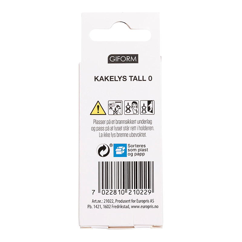 Giform kakelys nummer 0