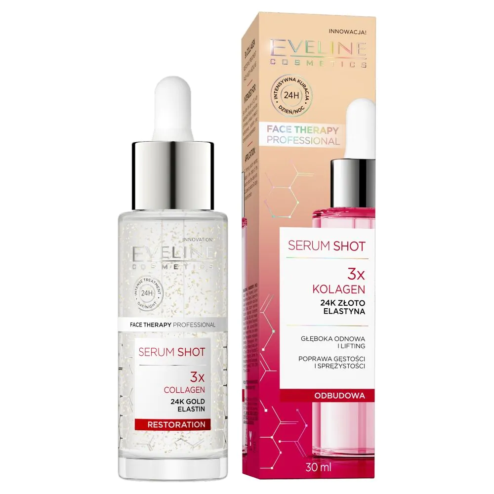 Eveline Serum Shot 3 x Kolagen Serum do twarzy