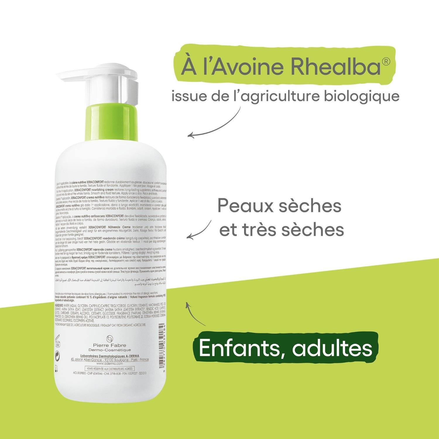 A-DERMA Crème nutritive anti-dessèchement