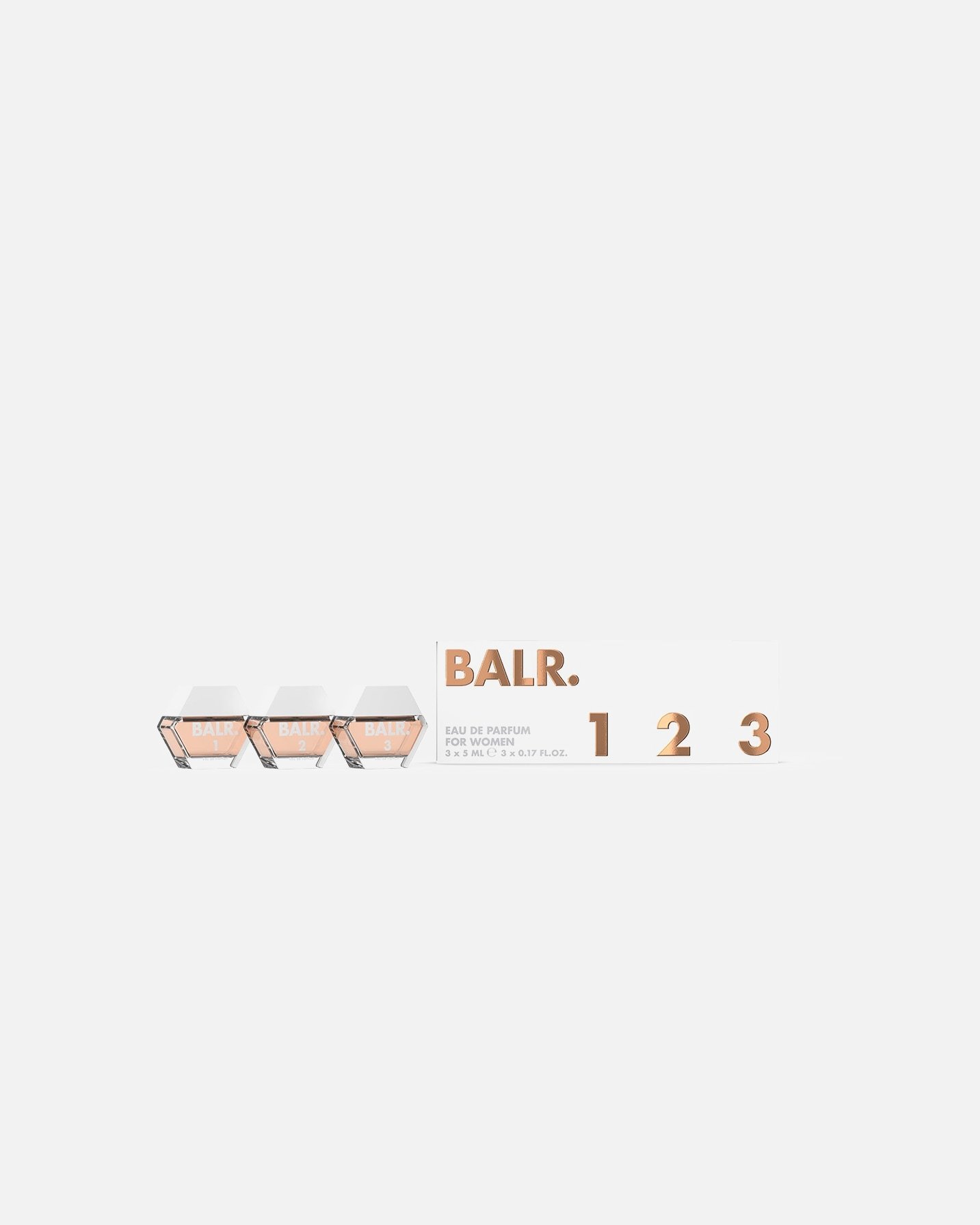 BALR. Parfemska voda 1/2/3 za žene, minijaturni set – 1 komad