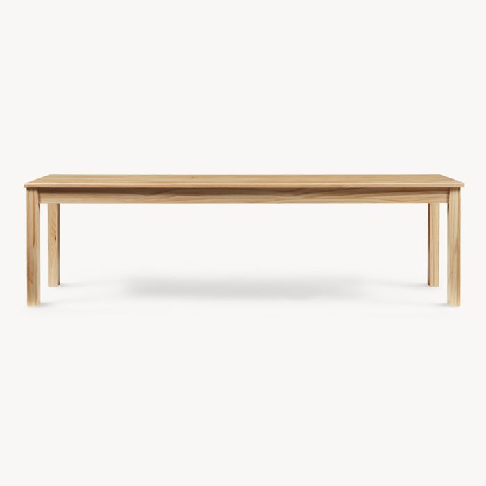 Banco de comedor Trerunulu 160 x 35 x 45 cm natural