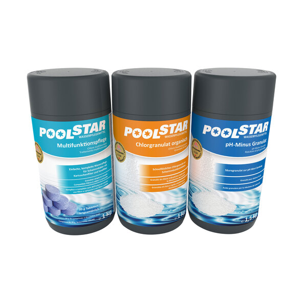Kit para manutenção de piscinas