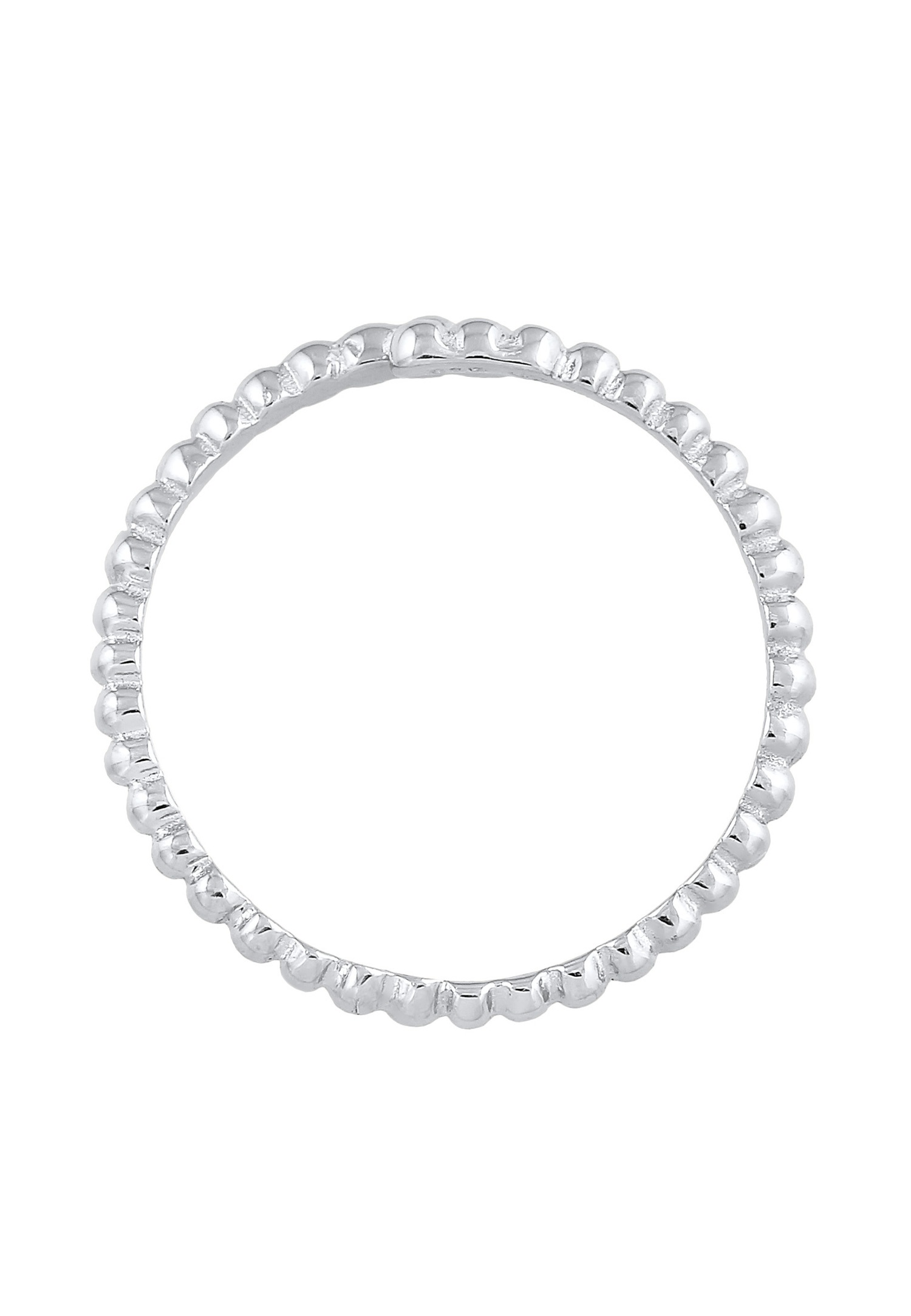 Elli Femmes Bande Boule Design Ouvert Réglable en Argent Sterling 925