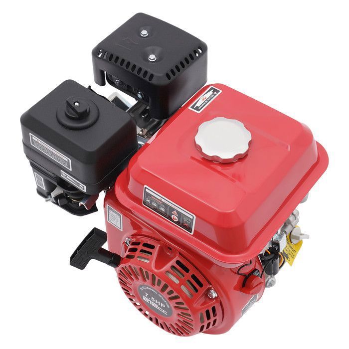 Motocultor robusto de gasolina monocilíndrico de 4 tiempos y 7,5 CV con alarma de aceite, 5,1 kW / 3600 RPM