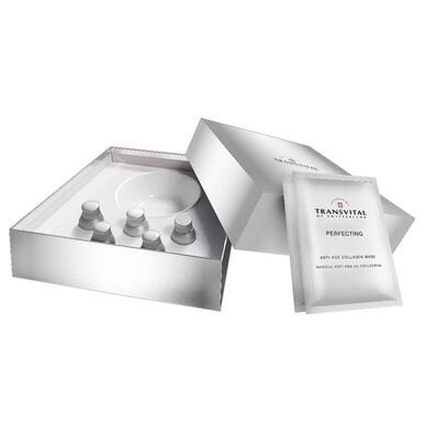 Transvital Perfecting Anti-Aging Collagen Mask, cellulær fornyelsesvevsmaske med kollagen, 1 enhet.