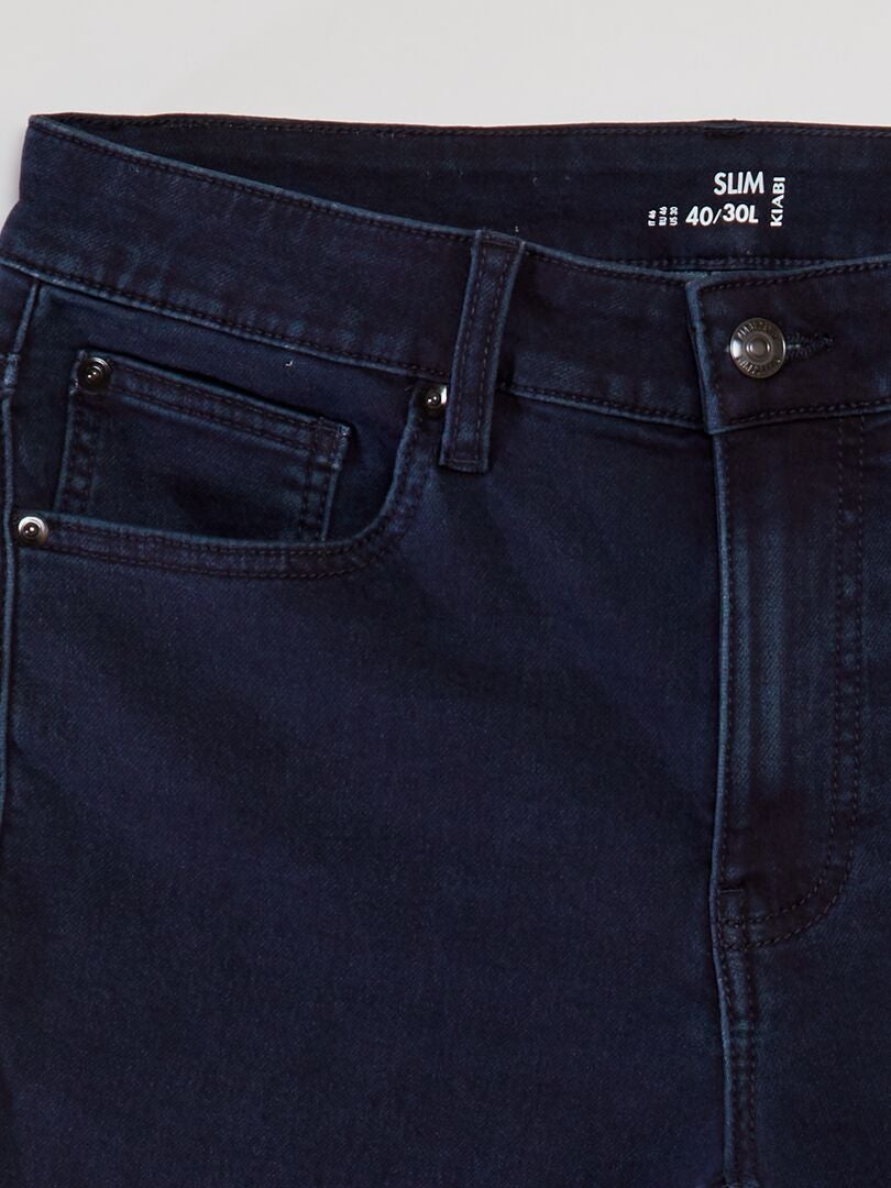 Calça jeans slim stretch - L30 - AZUL