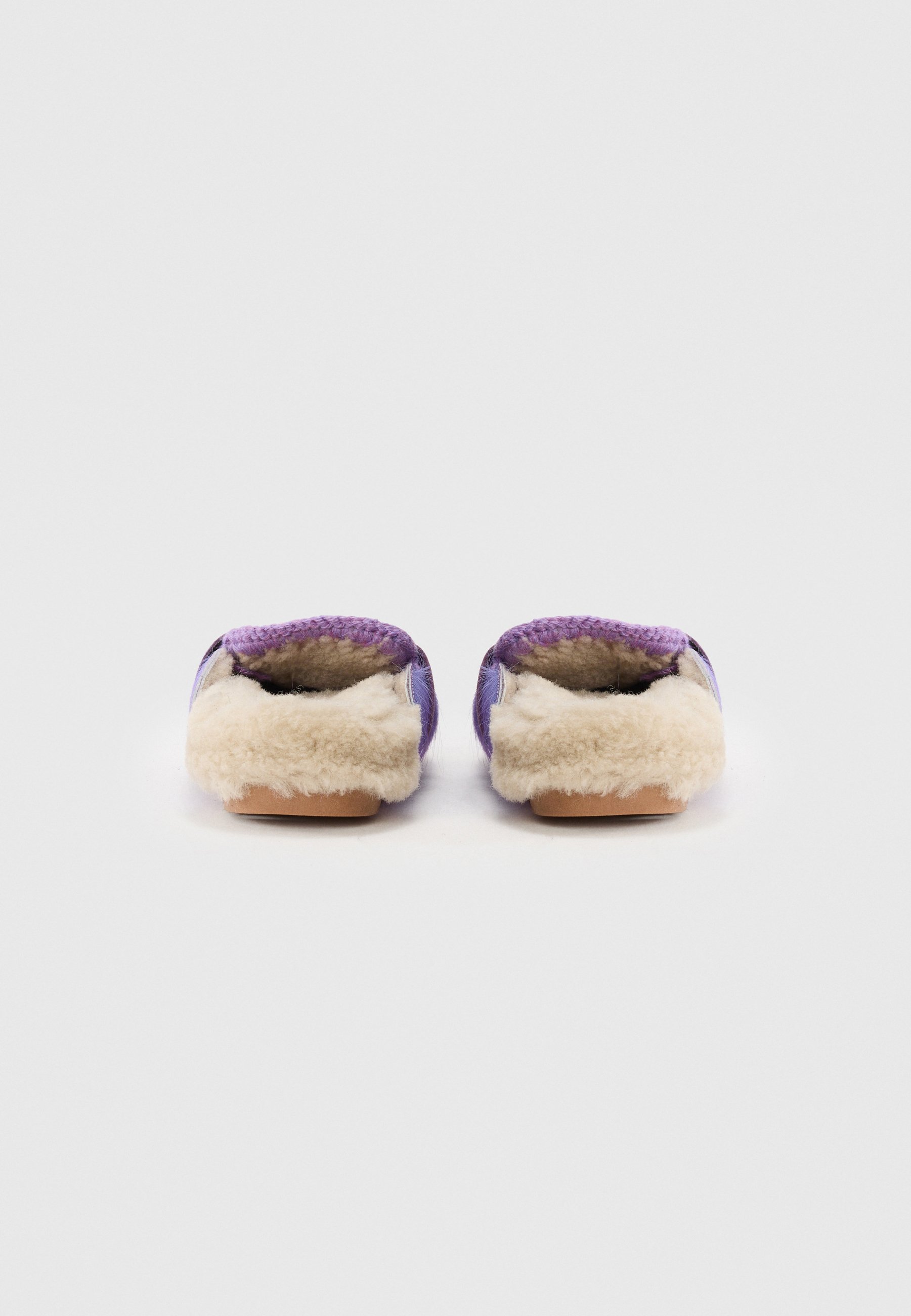 Pantoufles Mou - violettes