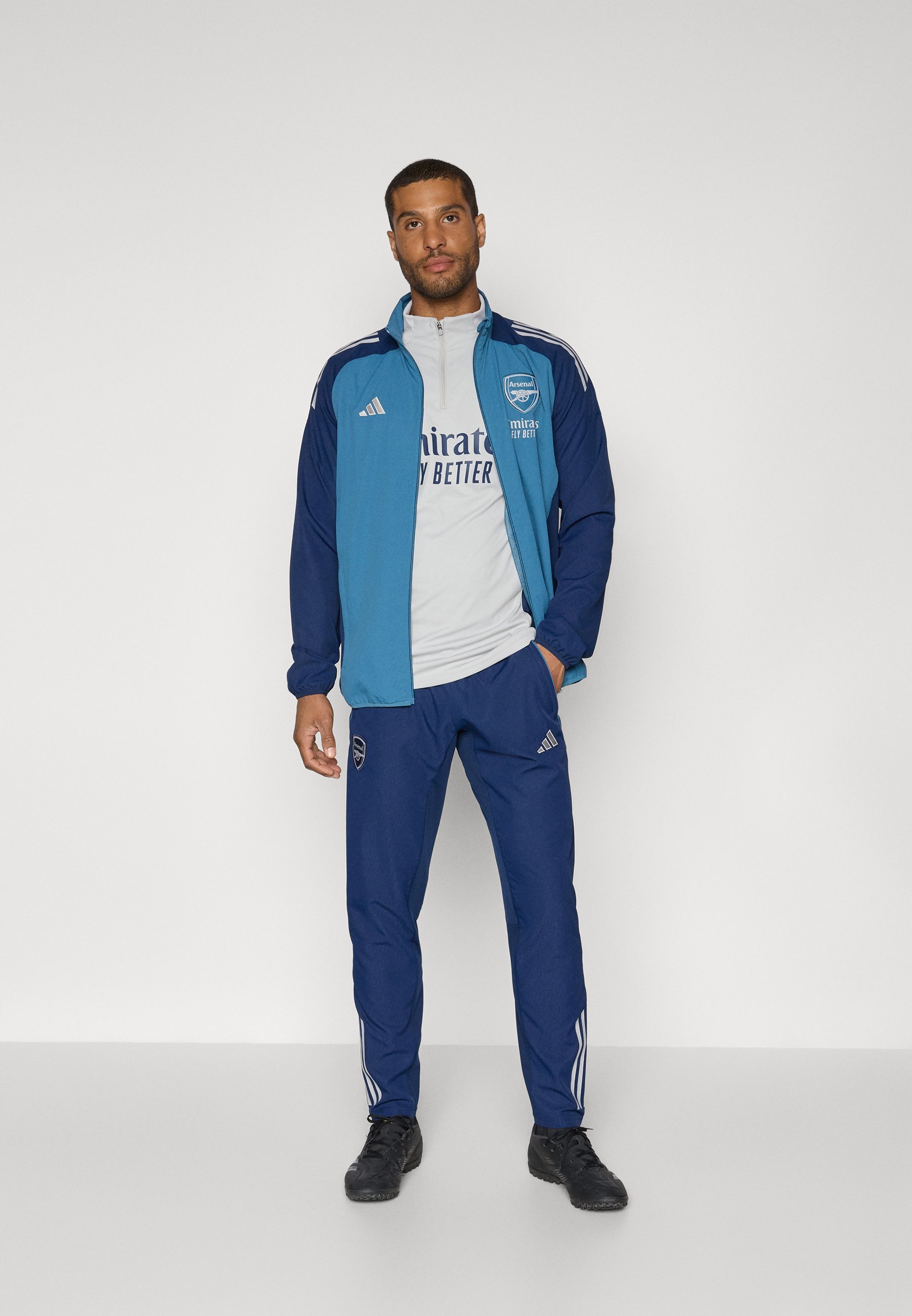 adidas Performance ARSENAL FC 25/26 TIRO 25 COMPETITION PRESENTATION PÜKSID - Klubipüksid - ööindigo/valge sinine