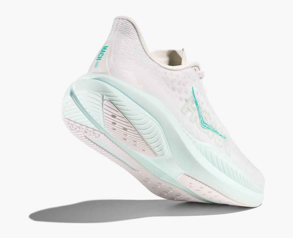 HOKA Mach 6 Λευκό / Σταγόνα