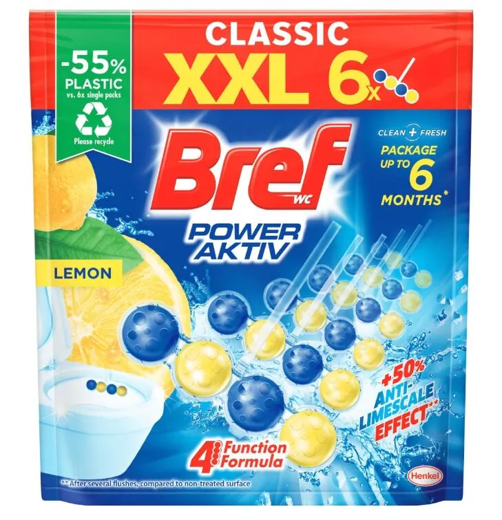 Bref Power Aktiv Lemon6x50g