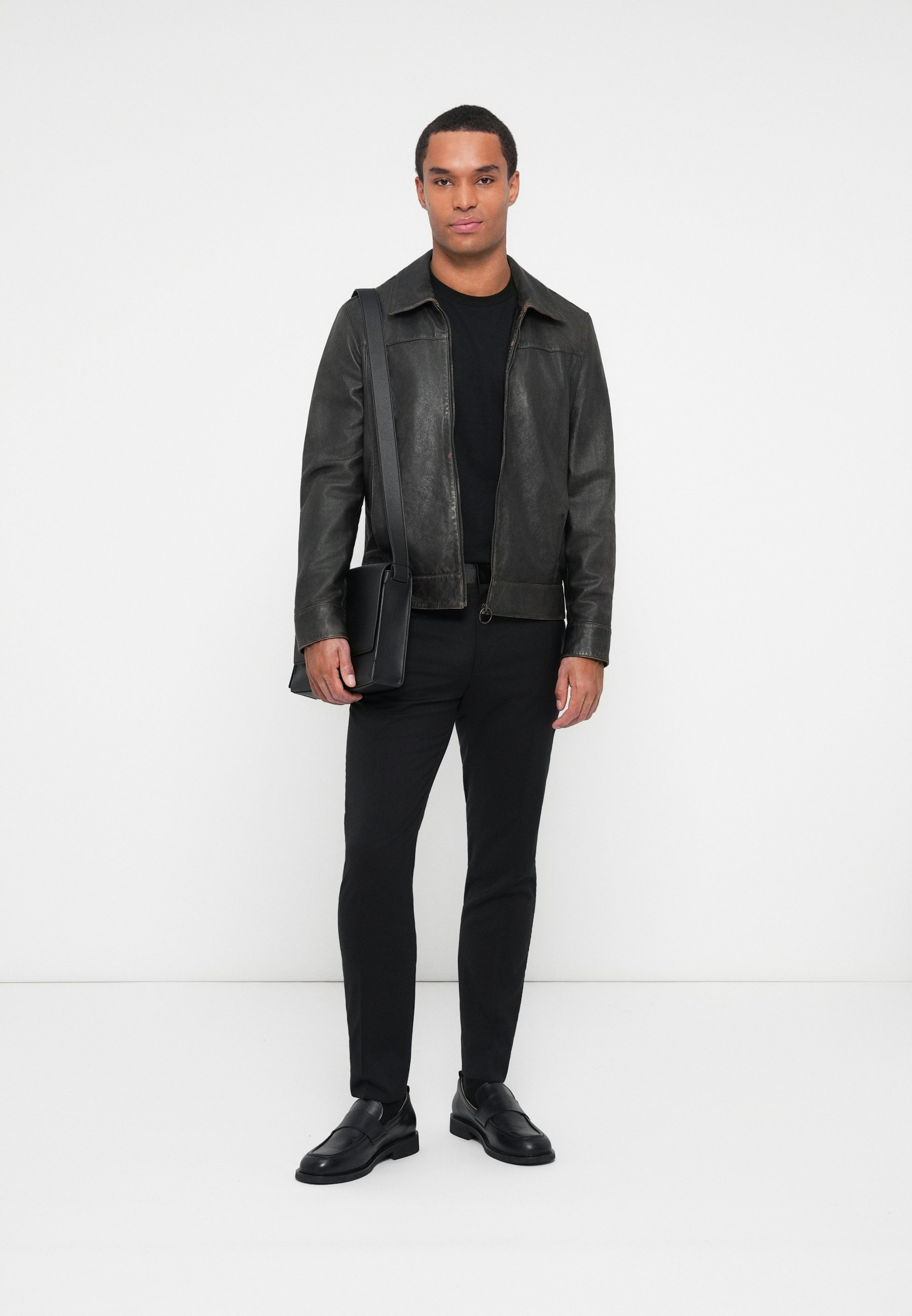 Calvin Klein TUXEDO ITALIAN SLIM - Anzughose - schwarz