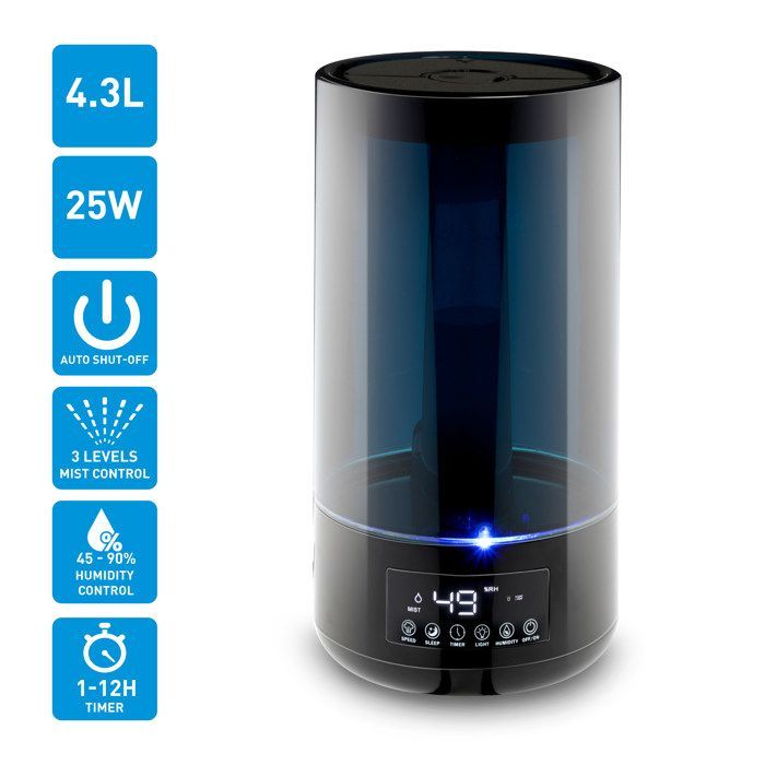 Umidificatore d'aria Grundig con diffusore di aromaterapia