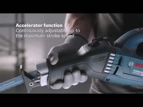 BOSCH 18 V børsteløs bajonettsag, blå, GSA 18 V-32, 0615990M02