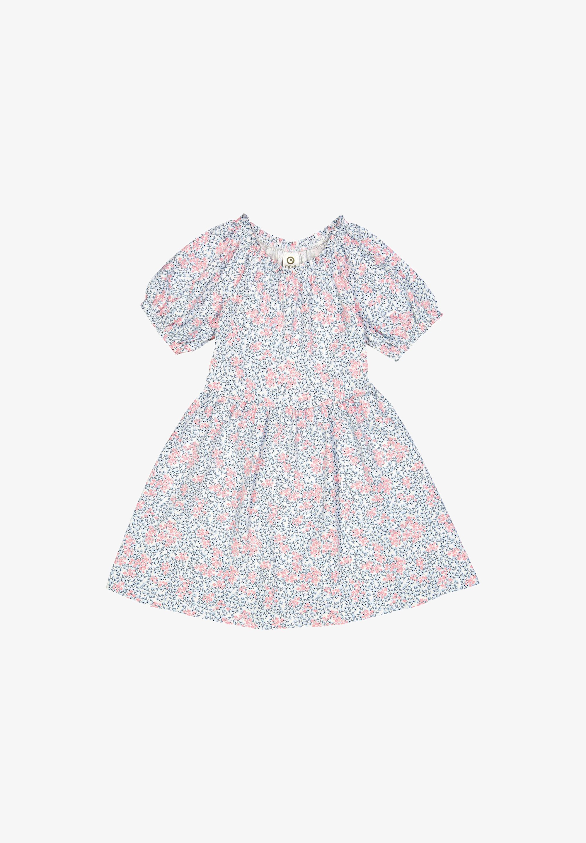 Müsli by GREEN COTTON BEKLEIDUNG - Abito in jersey - balsamo crema bubblegum blu notte