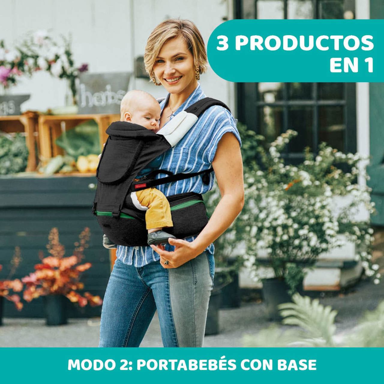 Marsupiu pentru bebeluși cu scaun de șold