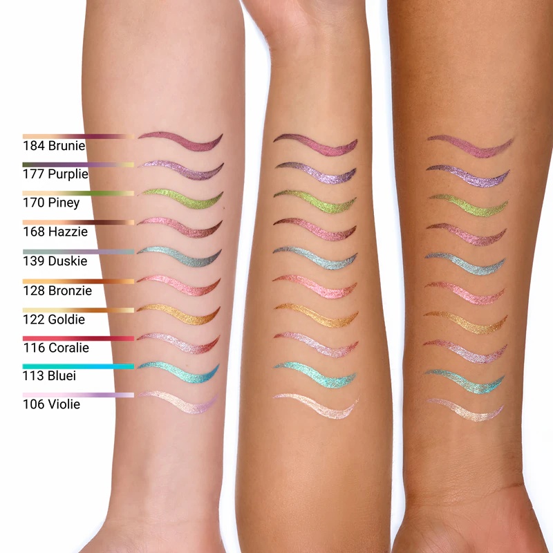 Notino Lifeproof Multichrome Soft Gel Eye Pencil vandeniui atsparus akių pieštukas su daugiaspalviu efektu