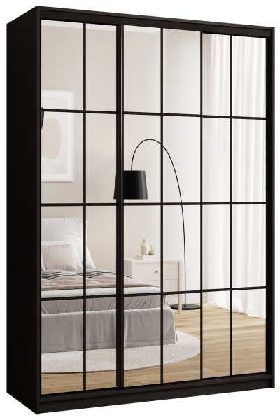 Szafa przesuwna z lustrem 150 cm OPTICA