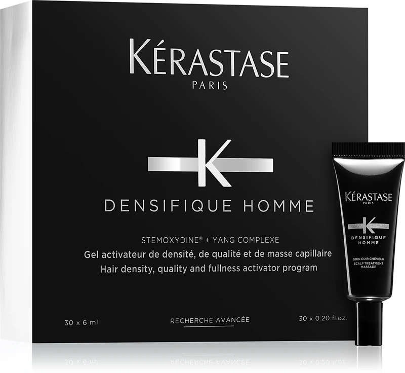 Kérastase Densifique Cure Densifique Homme tratamento de densidade capilar para homens