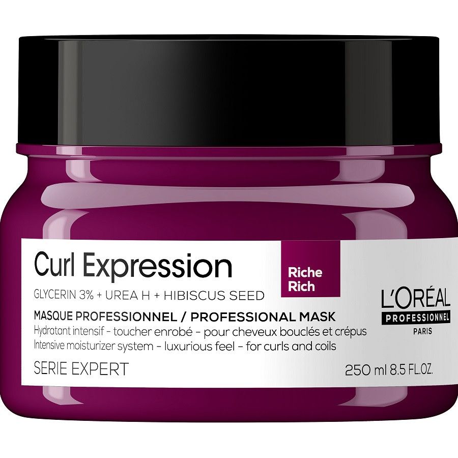Serie Expert Curl Expression Intenzivna bogata vlažilna maska Profesionalne frizerske maske
