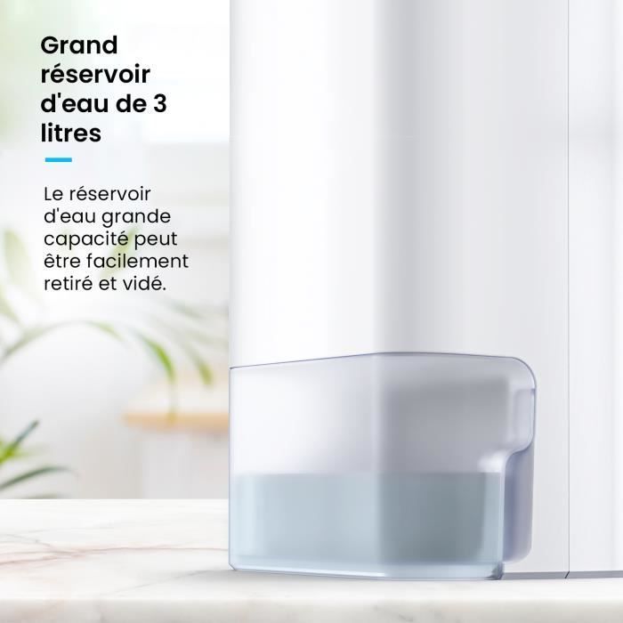 Deshumidificador portátil Pro Breeze de 10 litros para bajas temperaturas