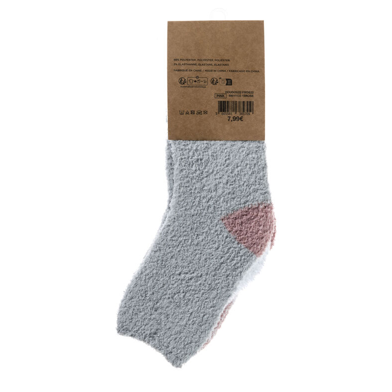 Chaussettes et collants Femme Rose