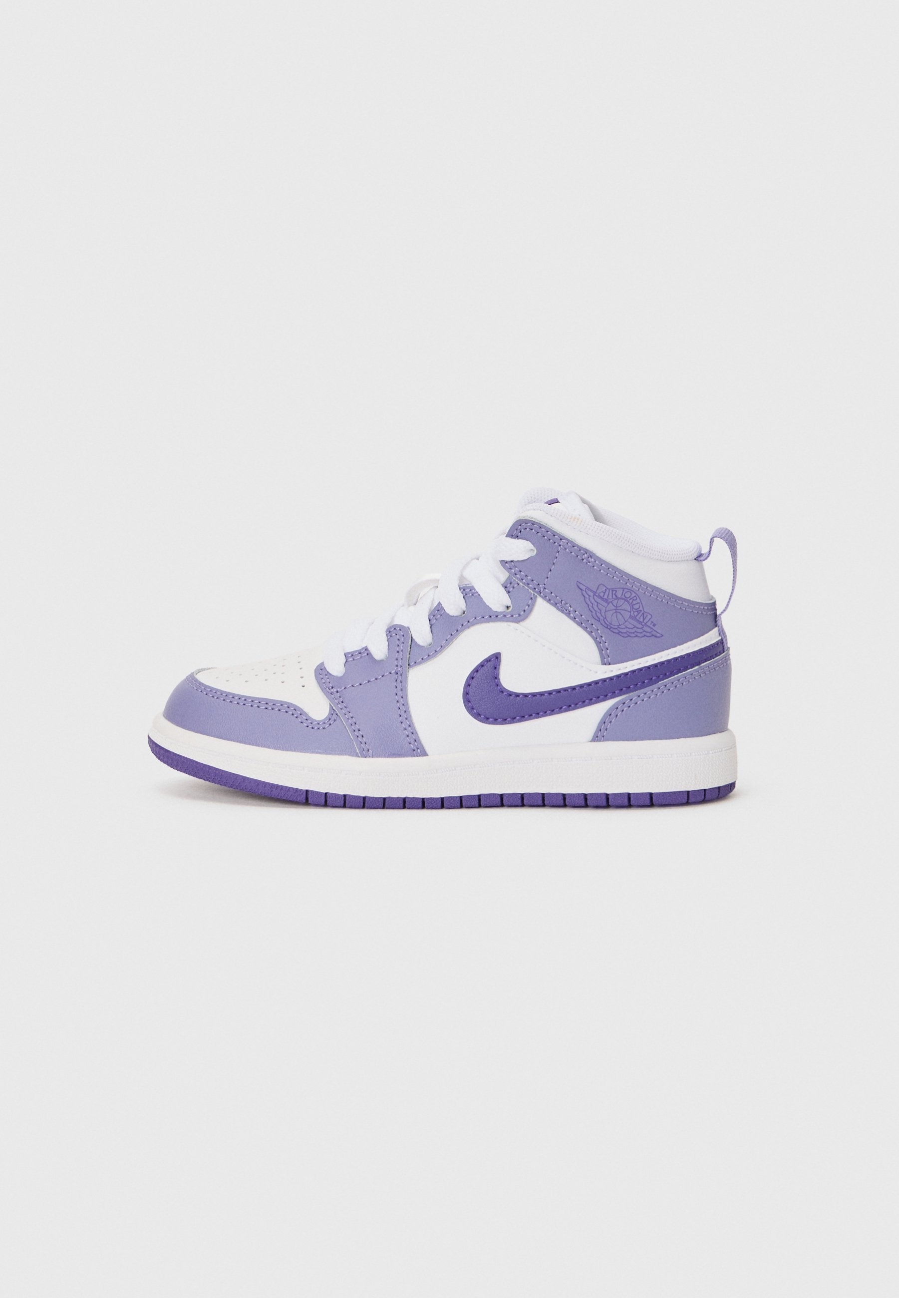Jordan JORDAN 1 MID UNISEX - Hoge sneakers - dusty amethyst/court purple/white
