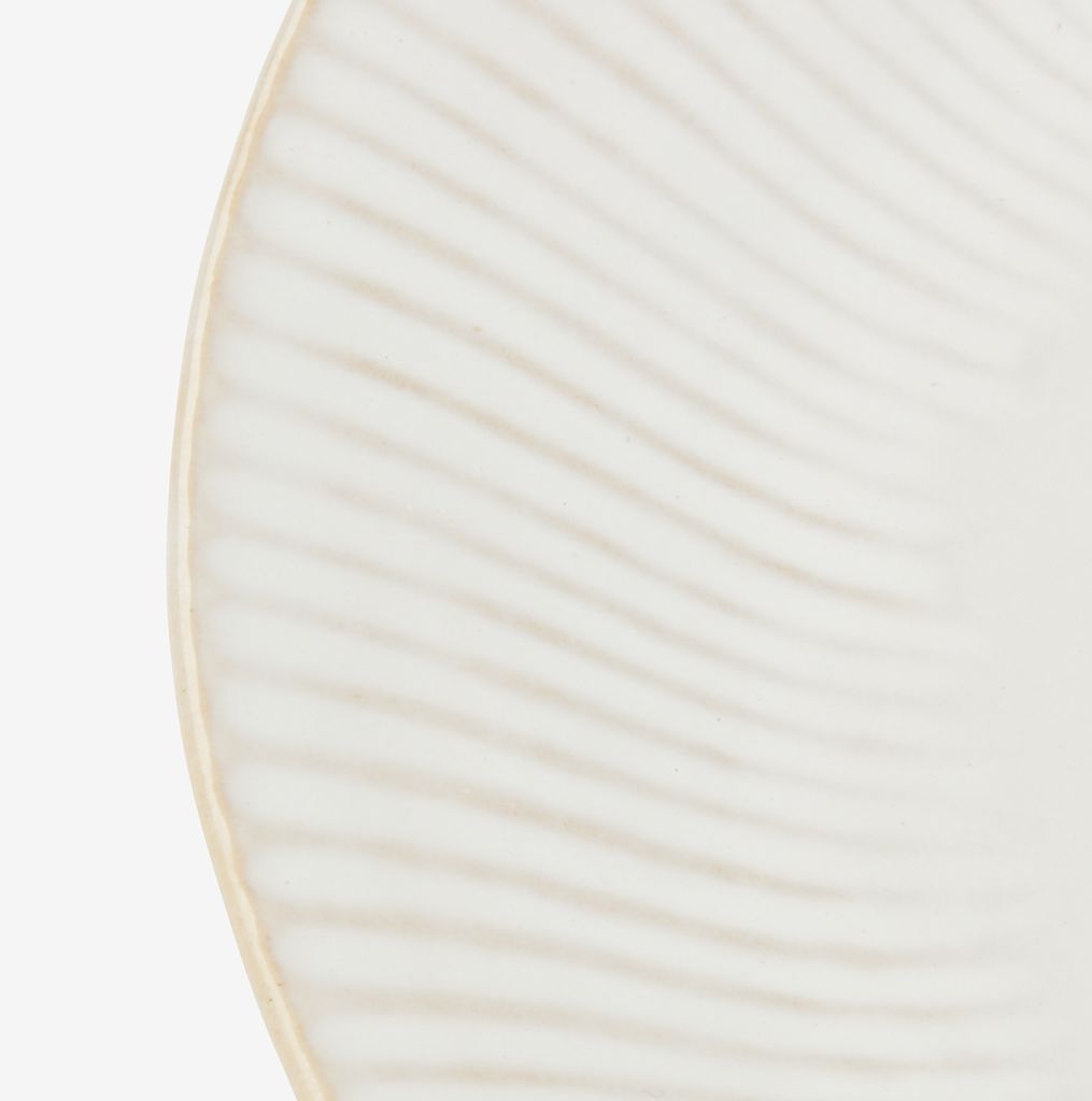 STEFFEN lėkštė Ø21 cm keraminė balta